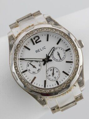 Relic By Fossil 2010s Office Siren Stainless Steel Beth 34mm Watch (VGUC) Relic Watches for Women on Sale up to 90% Off: Poshmark main image 2